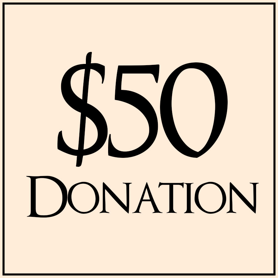$50 Direct Donation